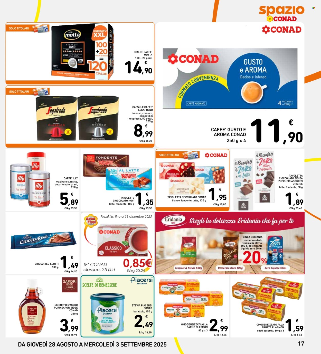 Volantino Spazio Conad - 28/8/2025 - 3/9/2025. Pagina 17