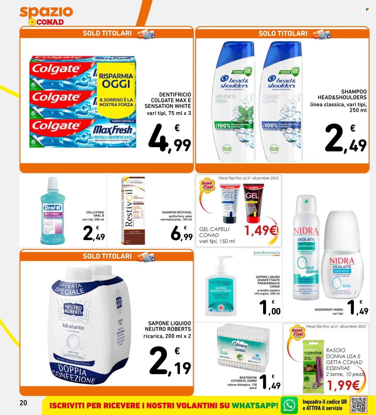 Volantino Spazio Conad - 28/8/2025 - 3/9/2025. Pagina 20