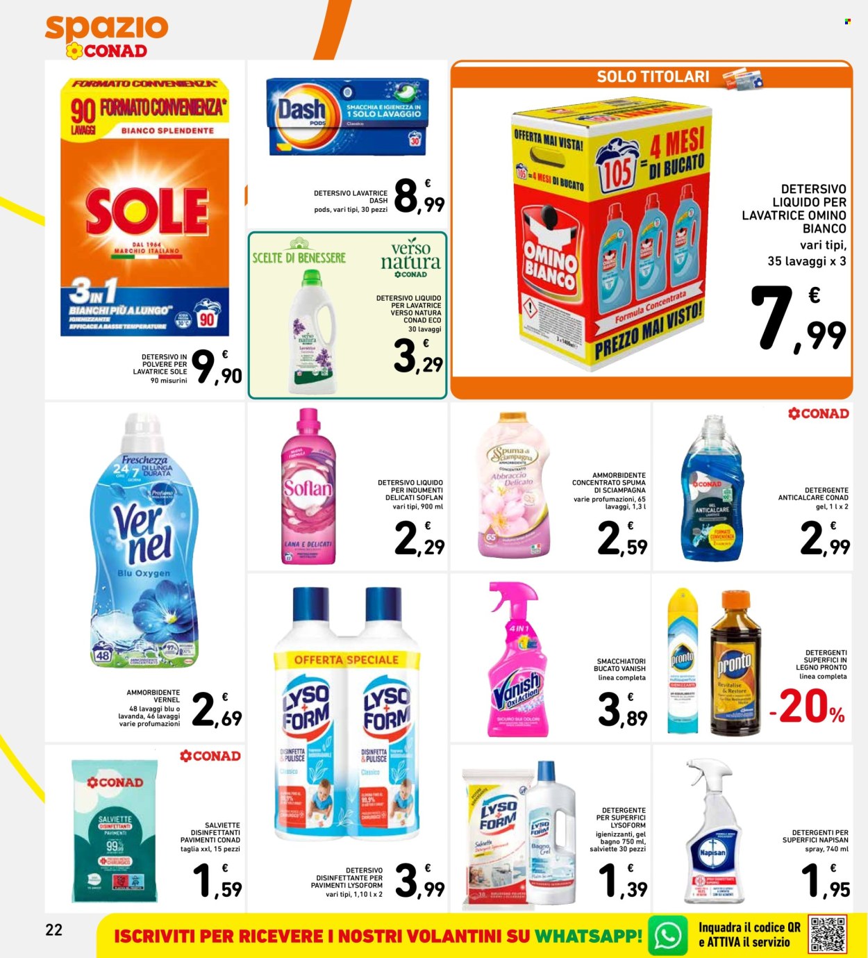 Volantino Spazio Conad - 28/8/2025 - 3/9/2025. Pagina 22