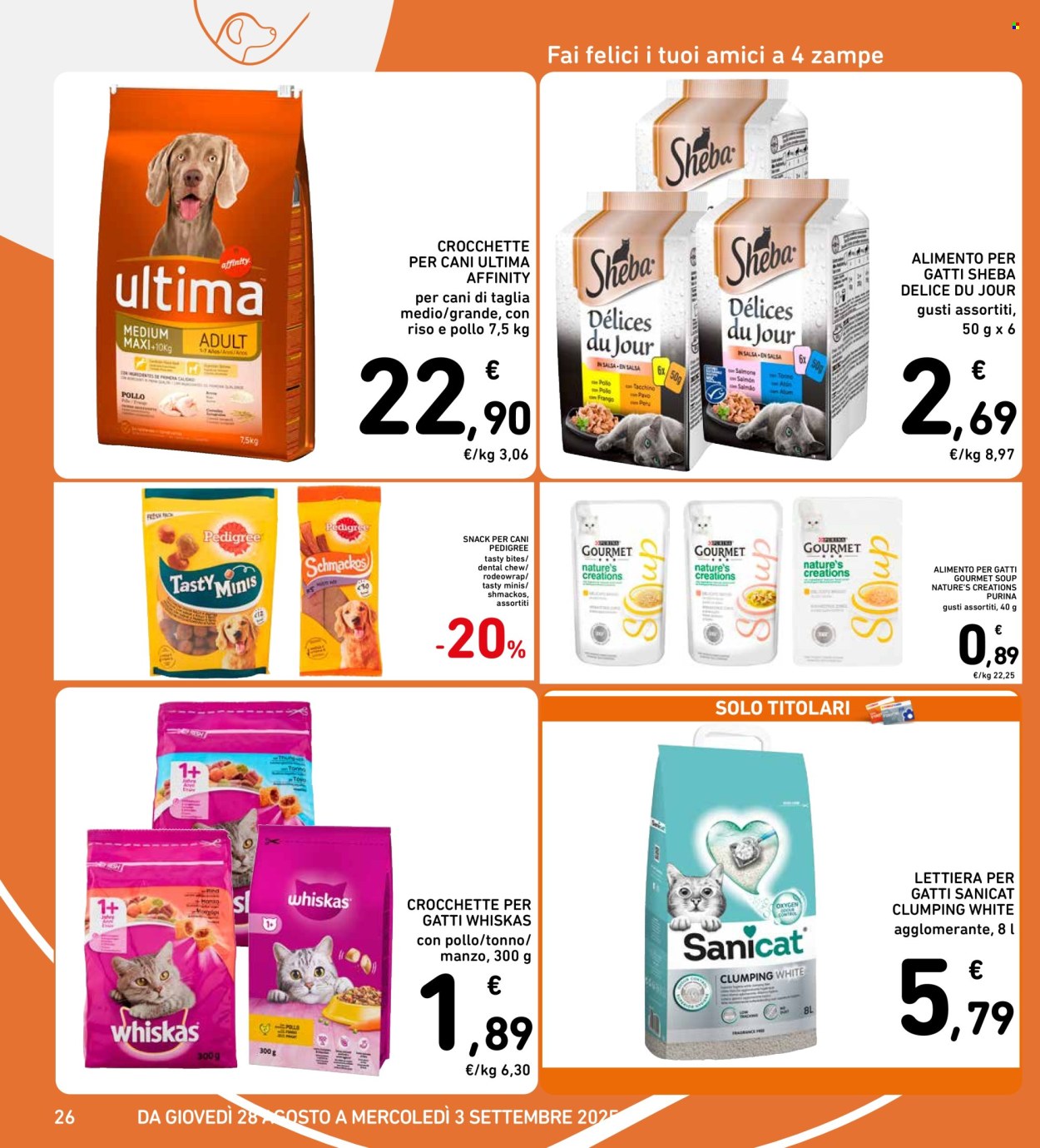 Volantino Spazio Conad - 28/8/2025 - 3/9/2025. Pagina 26