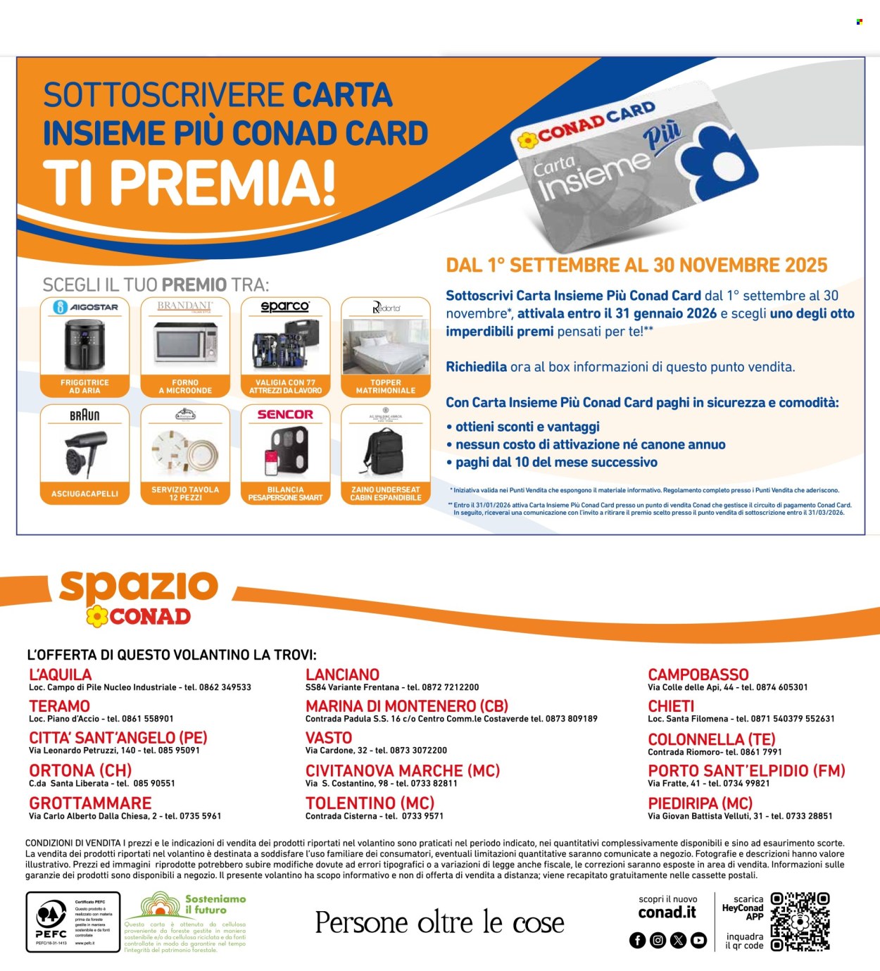 Volantino Spazio Conad - 28/8/2025 - 3/9/2025. Pagina 28