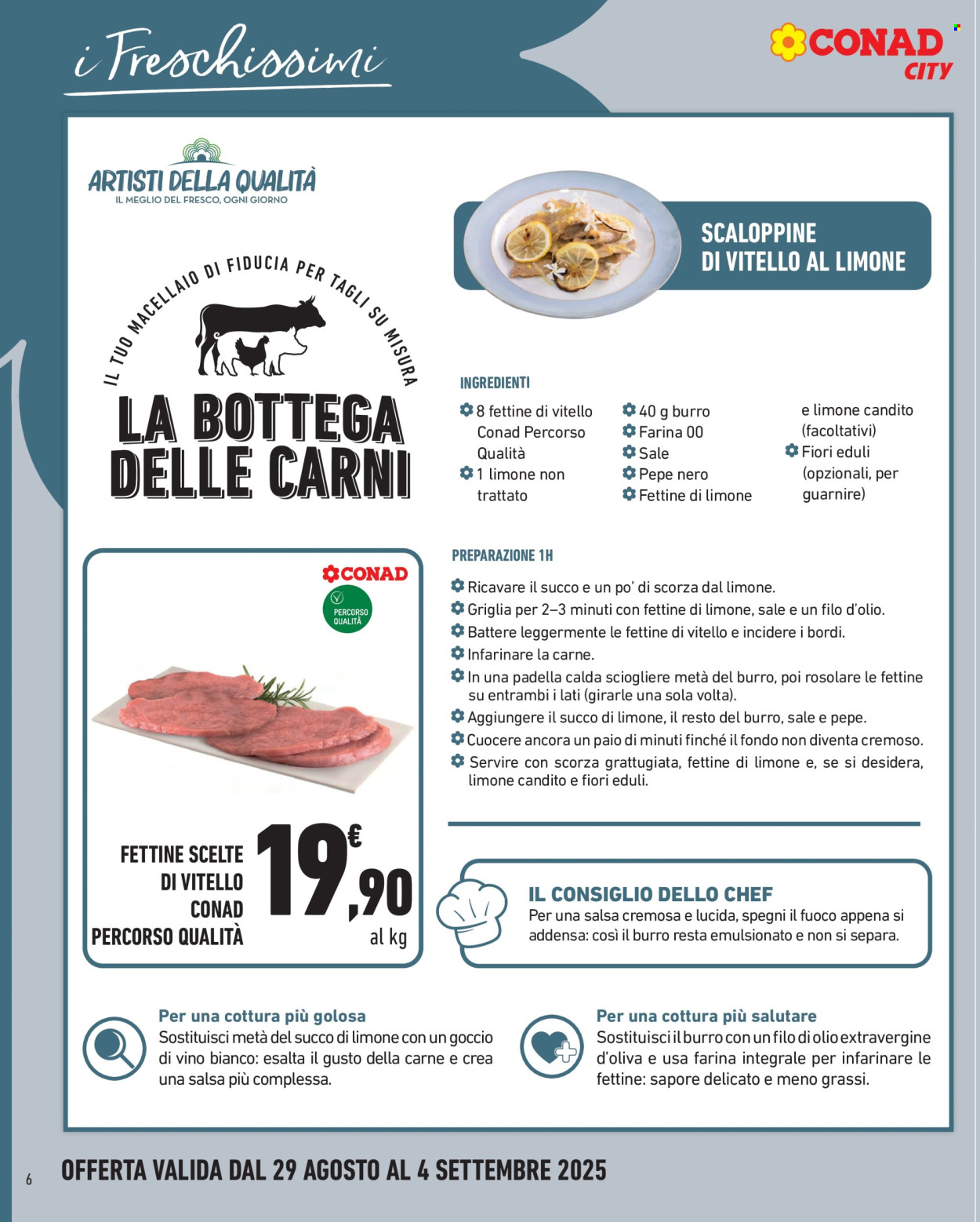 Volantino Conad City - 29/8/2025 - 4/9/2025. Pagina 6