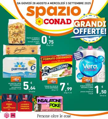 Volantino Spazio Conad - 28/8/2025 - 3/9/2025.