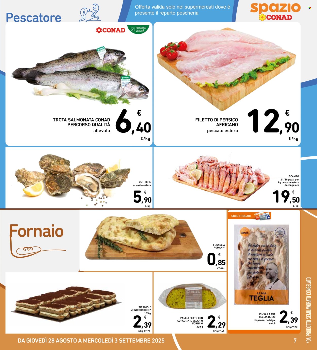 Volantino Spazio Conad - 28/8/2025 - 3/9/2025. Pagina 7