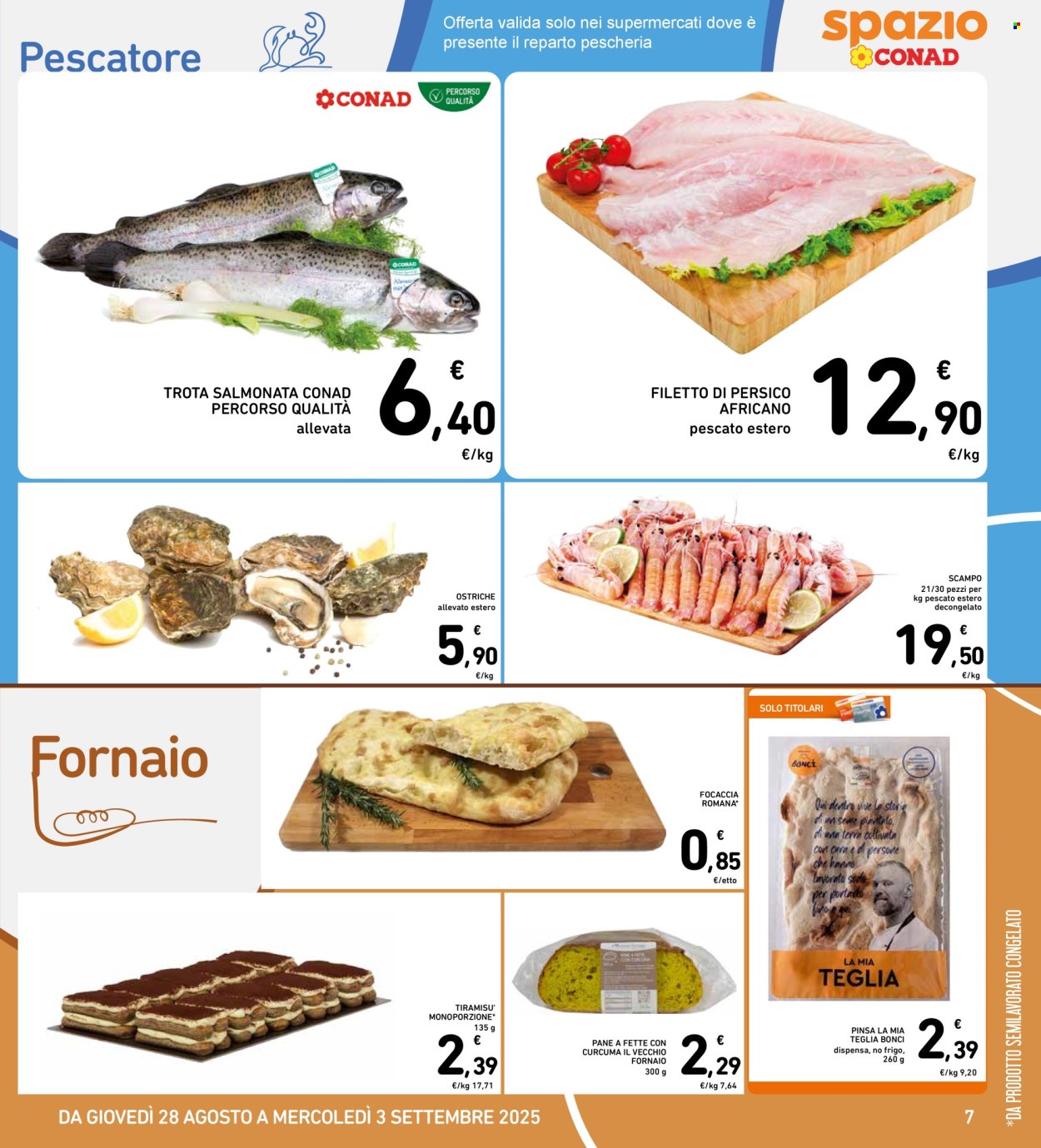 Volantino Spazio Conad - 28/8/2025 - 3/9/2025. Pagina 7