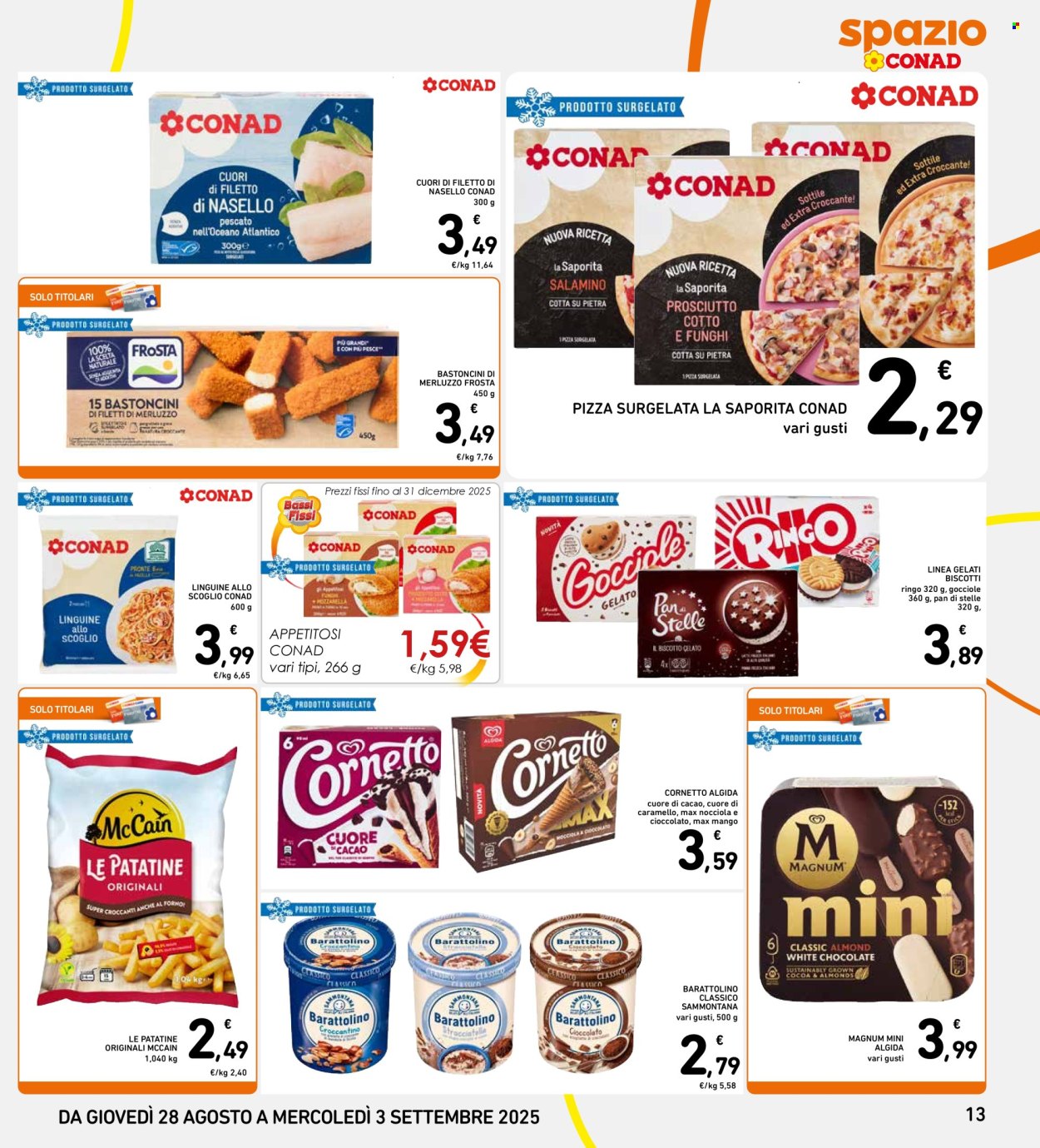 Volantino Spazio Conad - 28/8/2025 - 3/9/2025. Pagina 13
