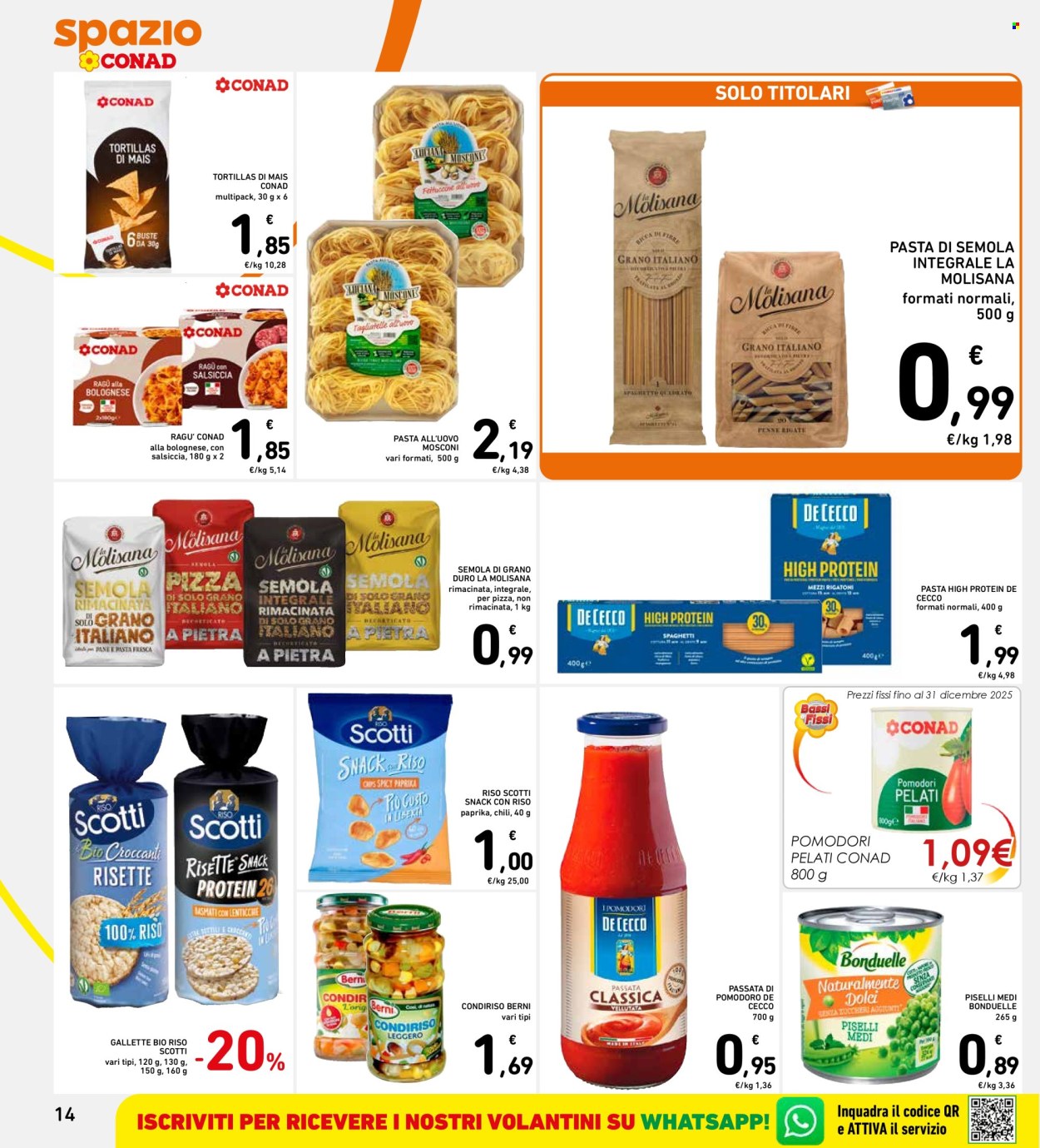 Volantino Spazio Conad - 28/8/2025 - 3/9/2025. Pagina 14