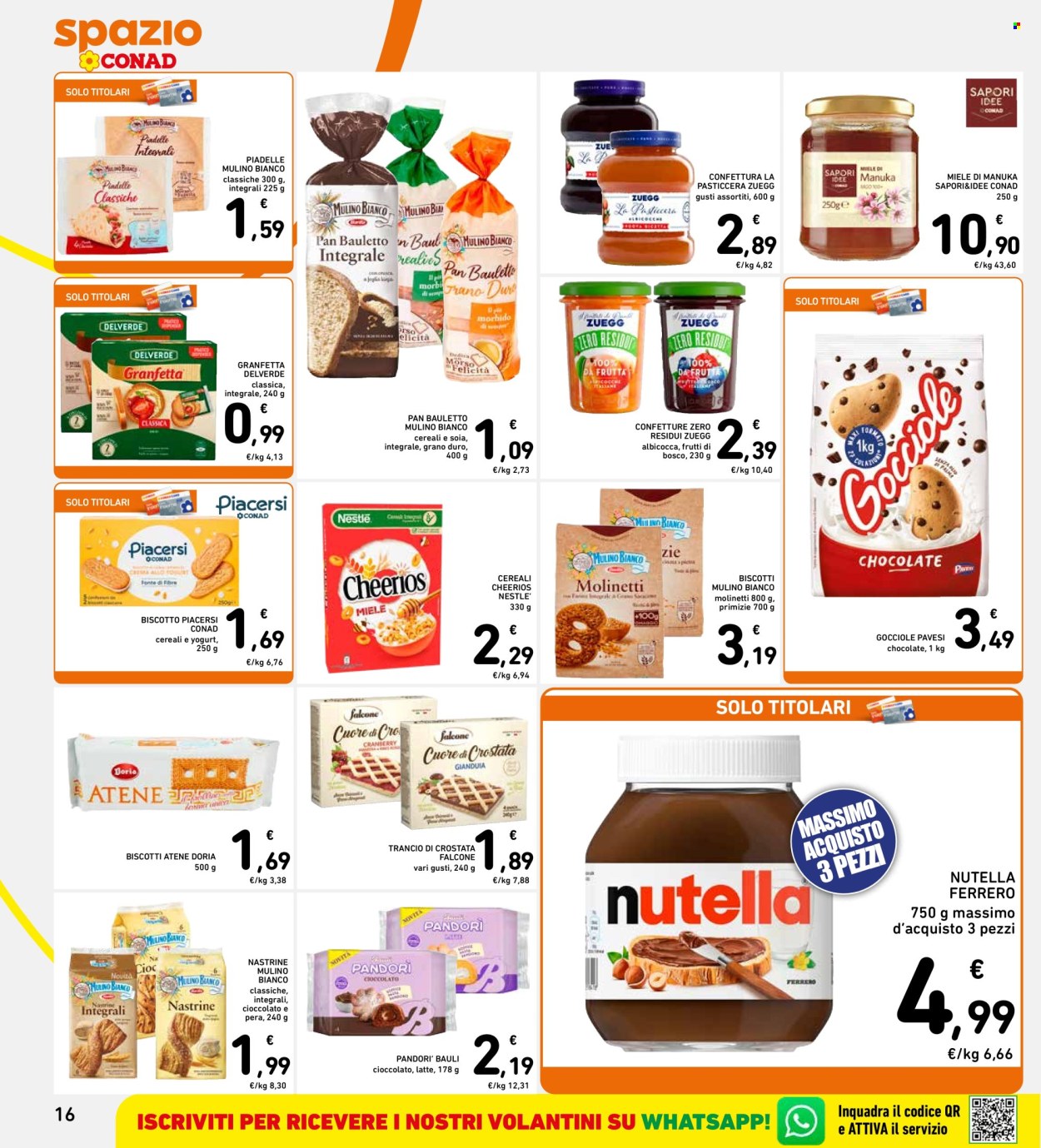 Volantino Spazio Conad - 28/8/2025 - 3/9/2025. Pagina 16