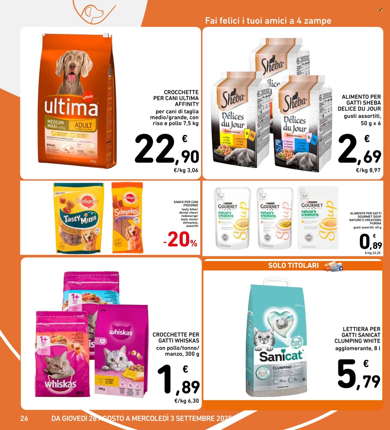 Volantino Spazio Conad - 28/8/2025 - 3/9/2025. Pagina 26