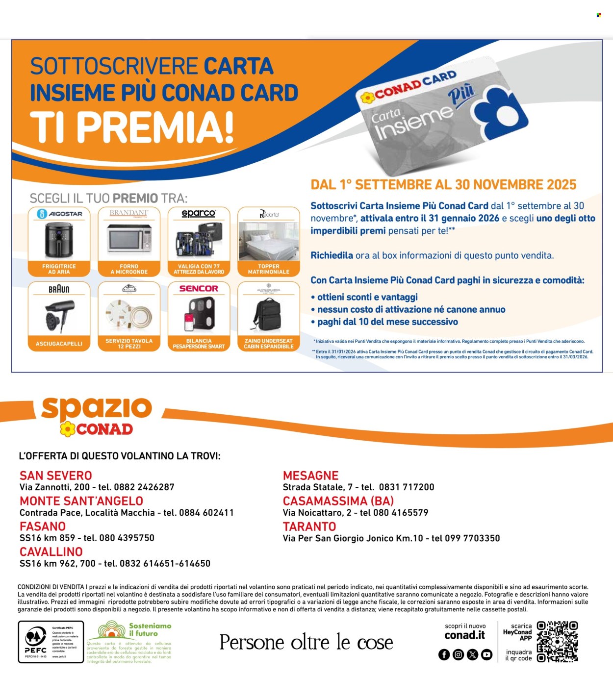 Volantino Spazio Conad - 28/8/2025 - 3/9/2025. Pagina 28