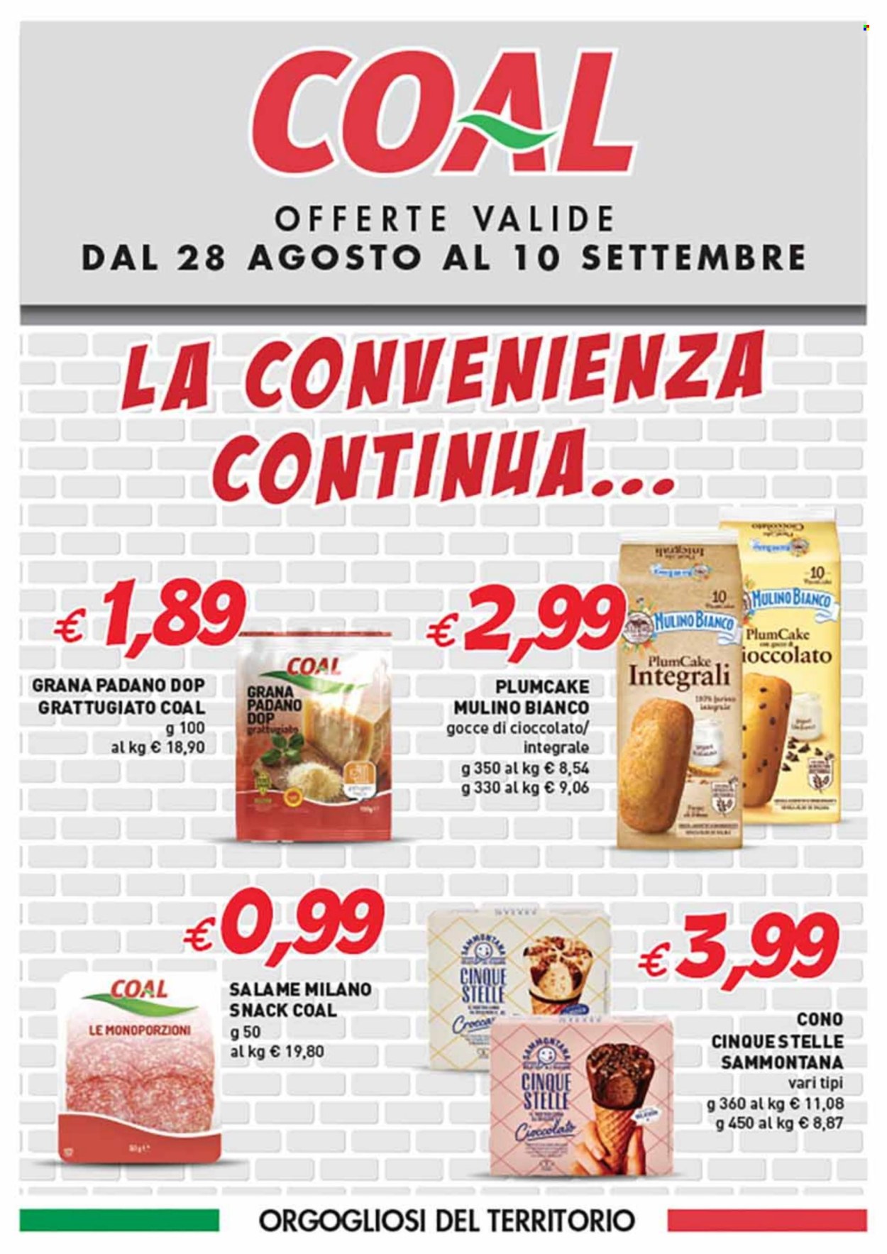 Volantino COAL - 28/8/2025 - 10/9/2025. Pagina 1