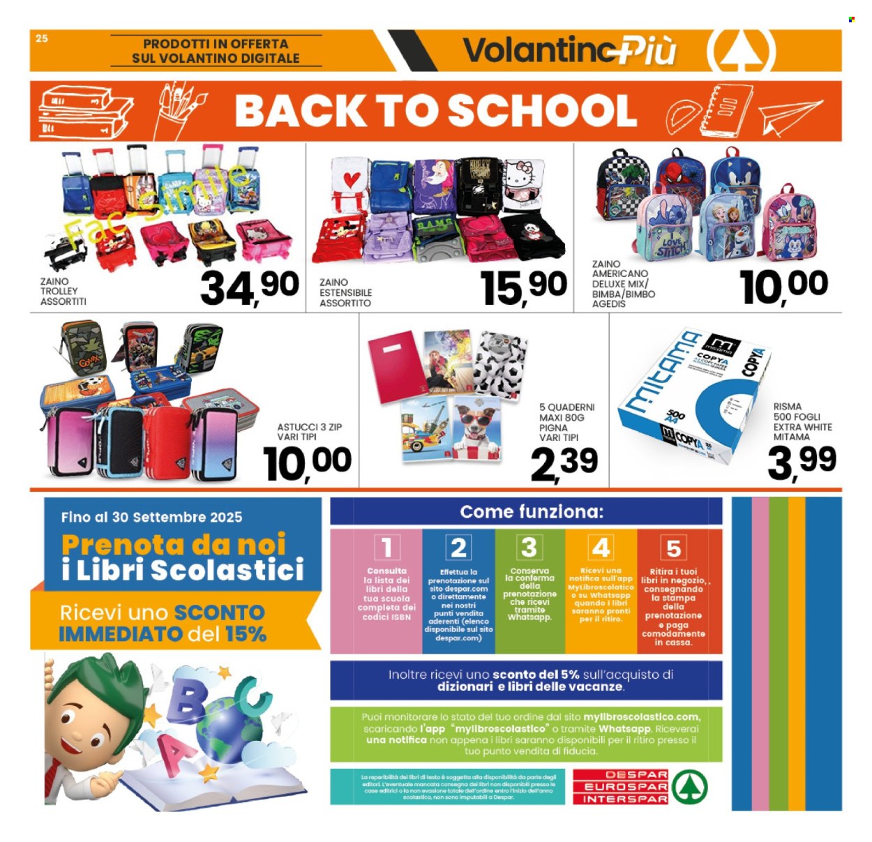 Volantino Interspar - 1/9/2025 - 6/9/2025. Pagina 25