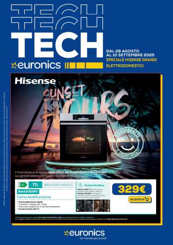 Volantino Euronics - 28/8/2025 - 10/9/2025.
