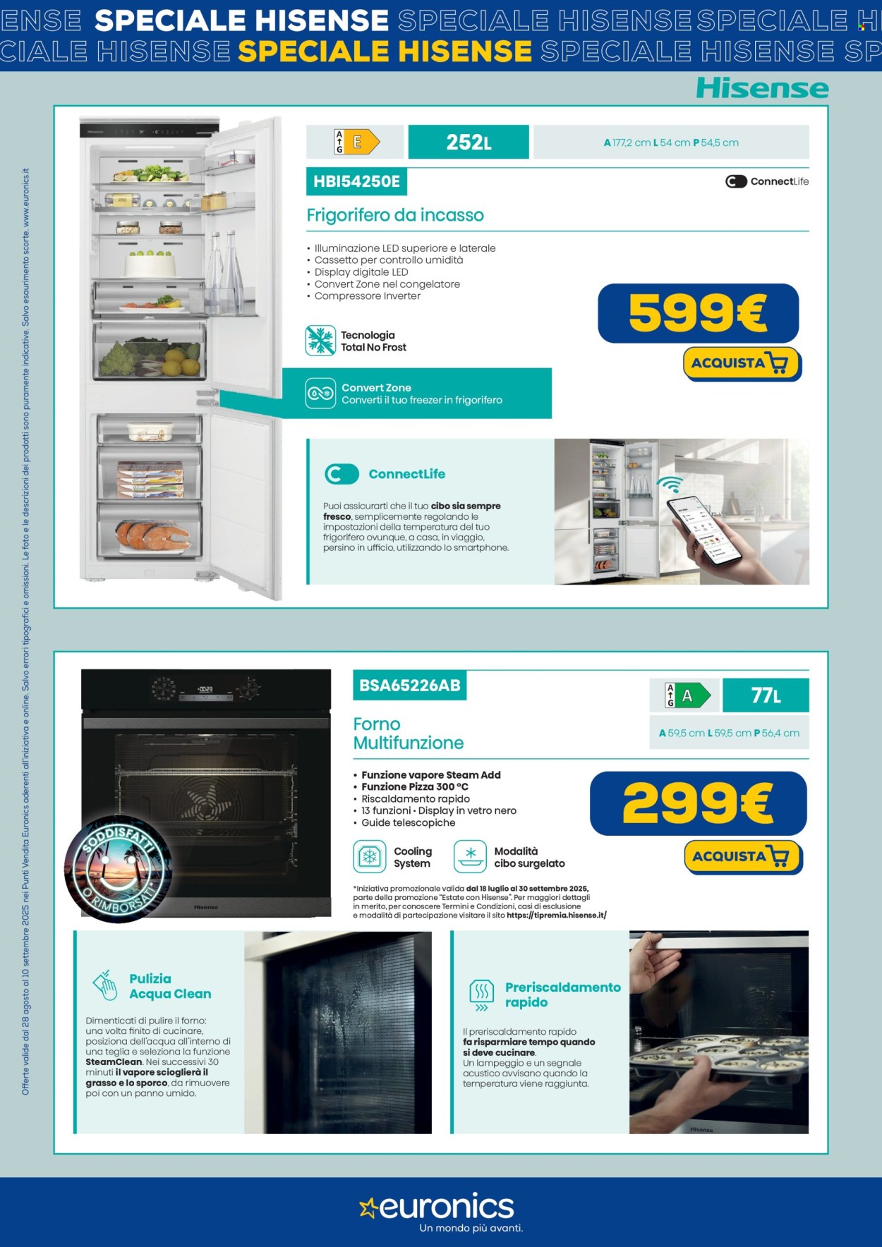 Volantino Euronics - 28/8/2025 - 10/9/2025. Pagina 2