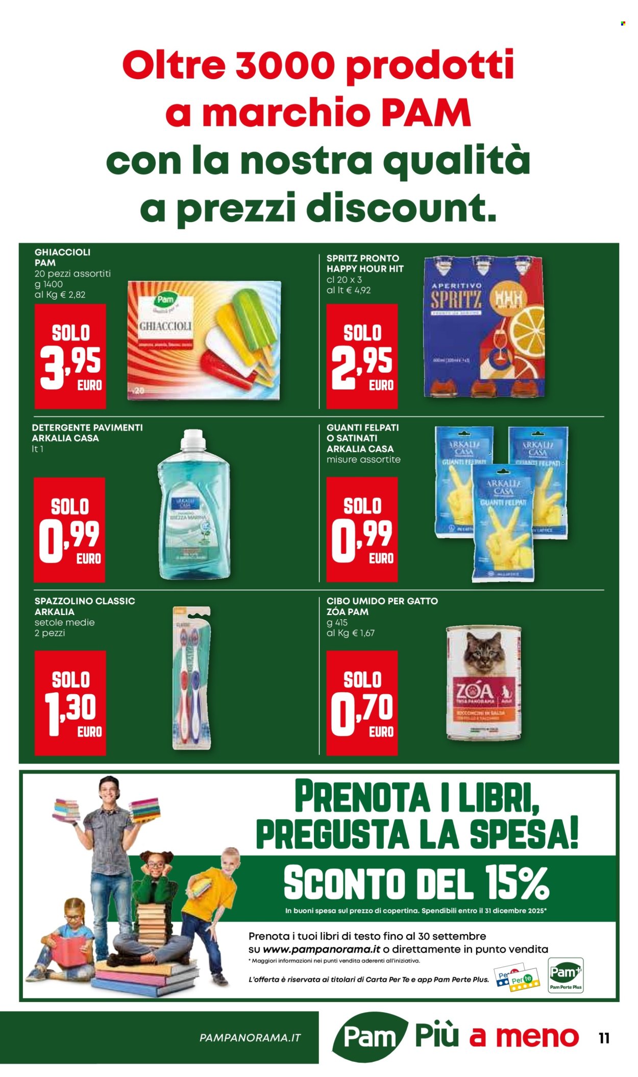 Volantino Pam Panorama - 28/8/2025 - 10/9/2025. Pagina 11