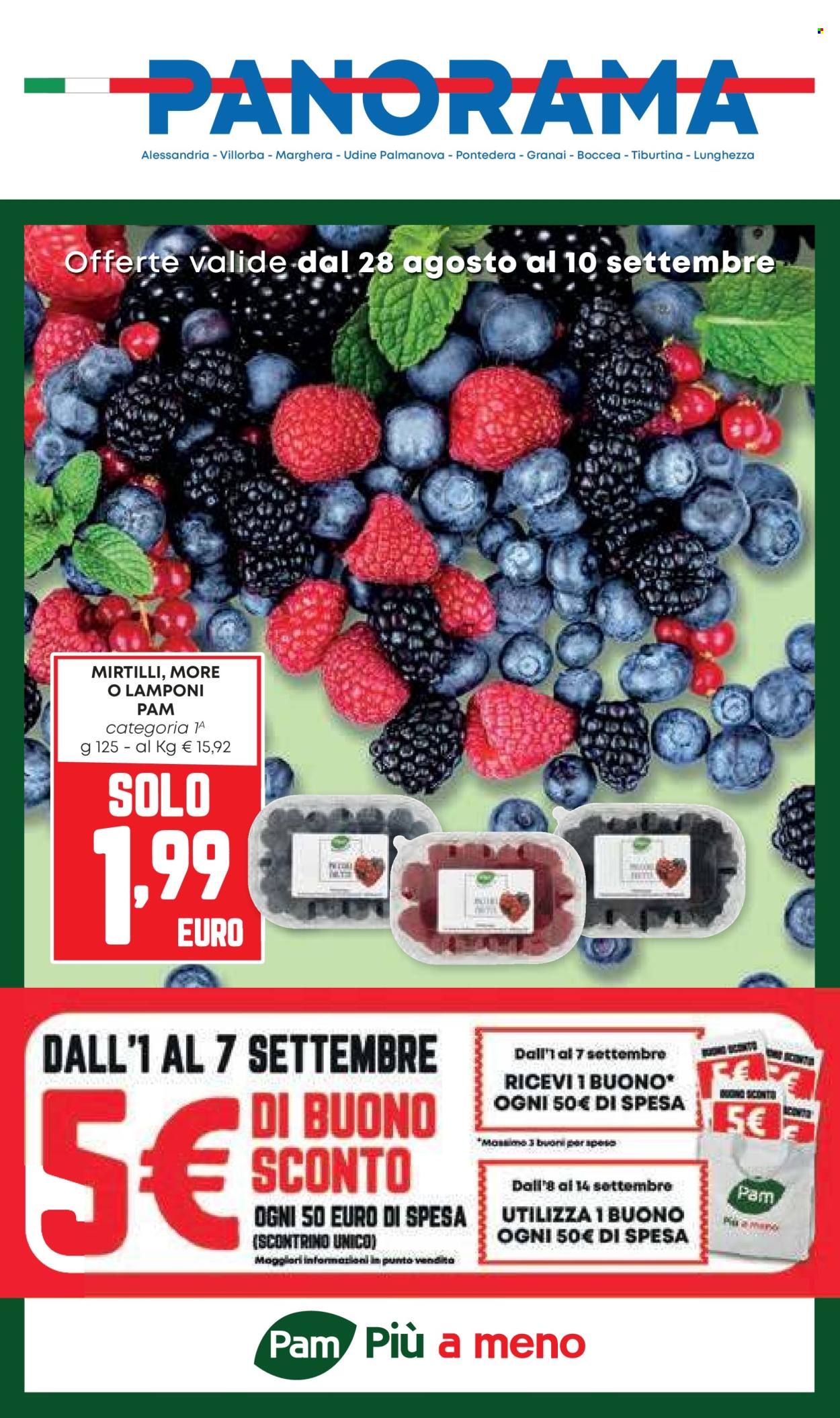 Volantino Panorama - 28/8/2025 - 10/9/2025. Pagina 1