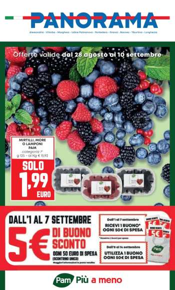 Volantino Panorama - 28/8/2025 - 10/9/2025.