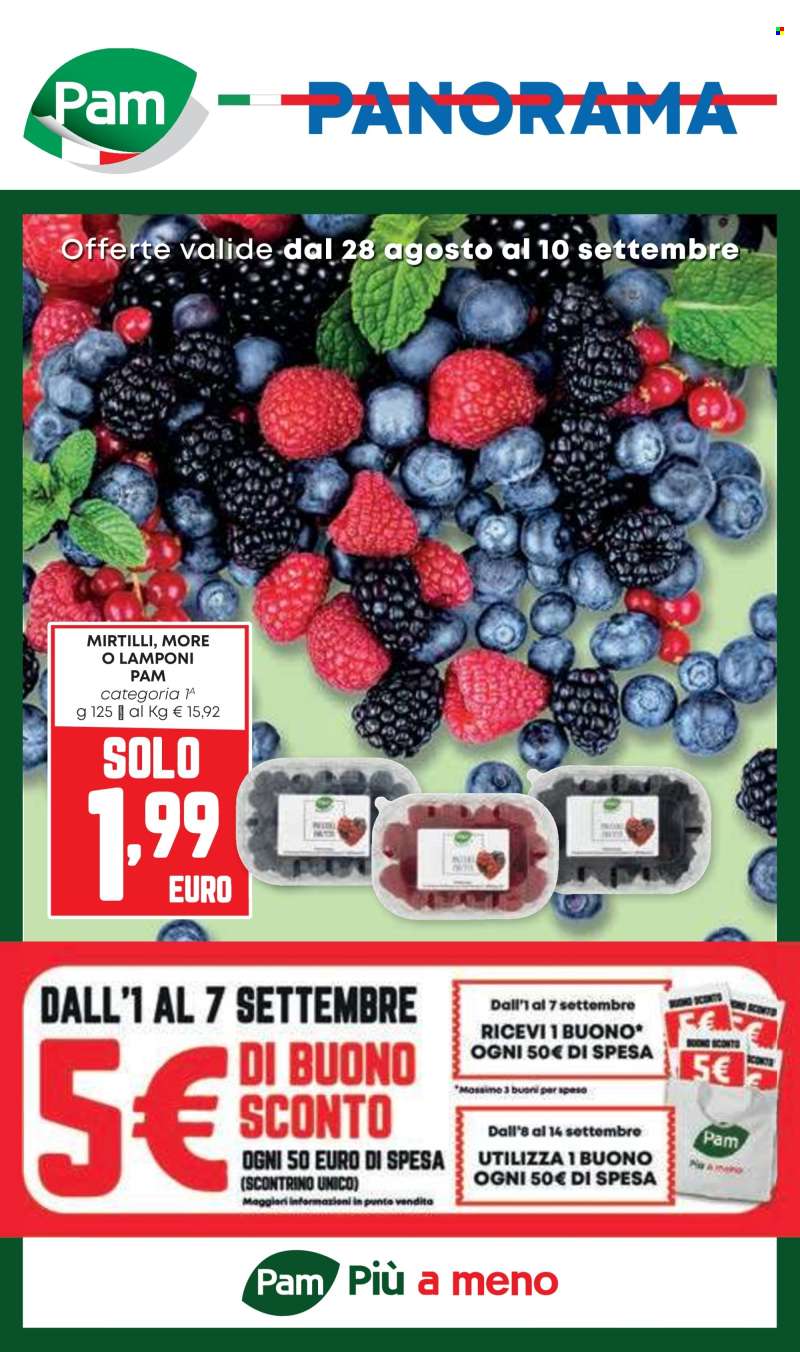 Volantino Pam Panorama - 28/8/2025 - 10/9/2025.