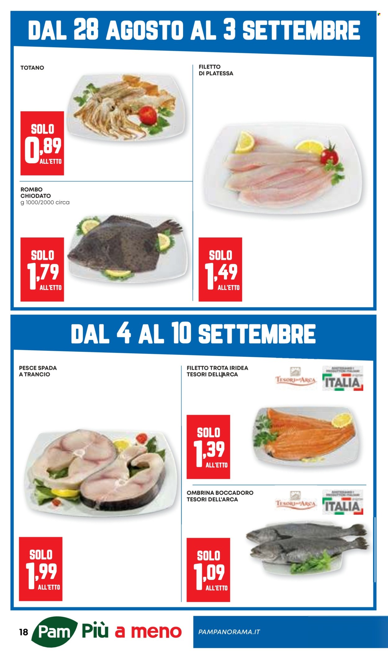 Volantino Pam Panorama - 28/8/2025 - 10/9/2025. Pagina 18