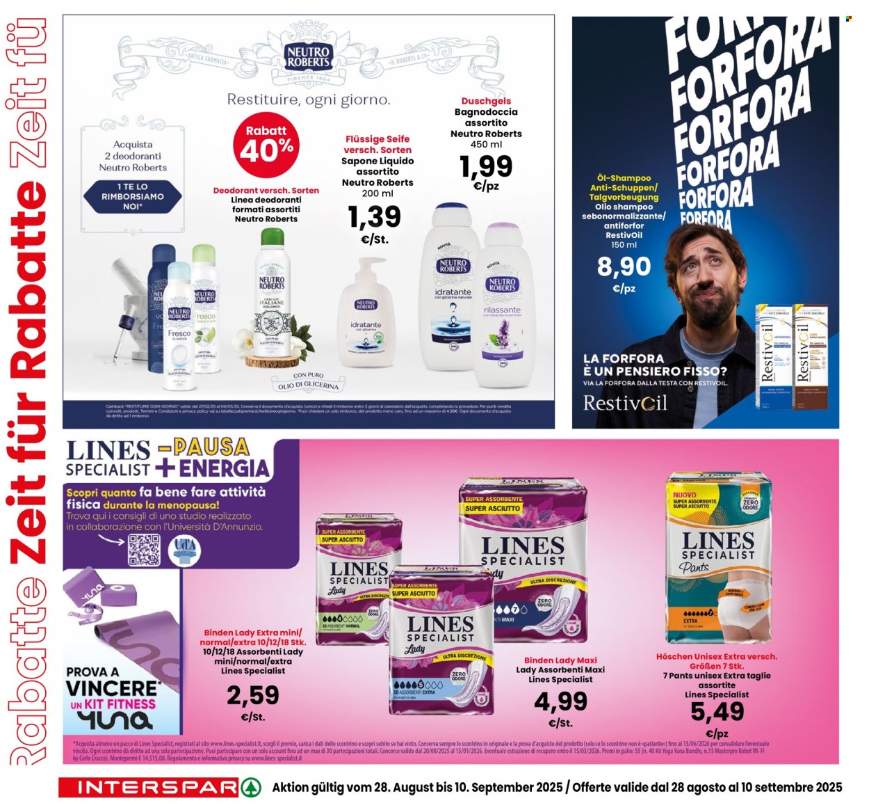 Volantino Interspar - 28/8/2025 - 10/9/2025. Pagina 10