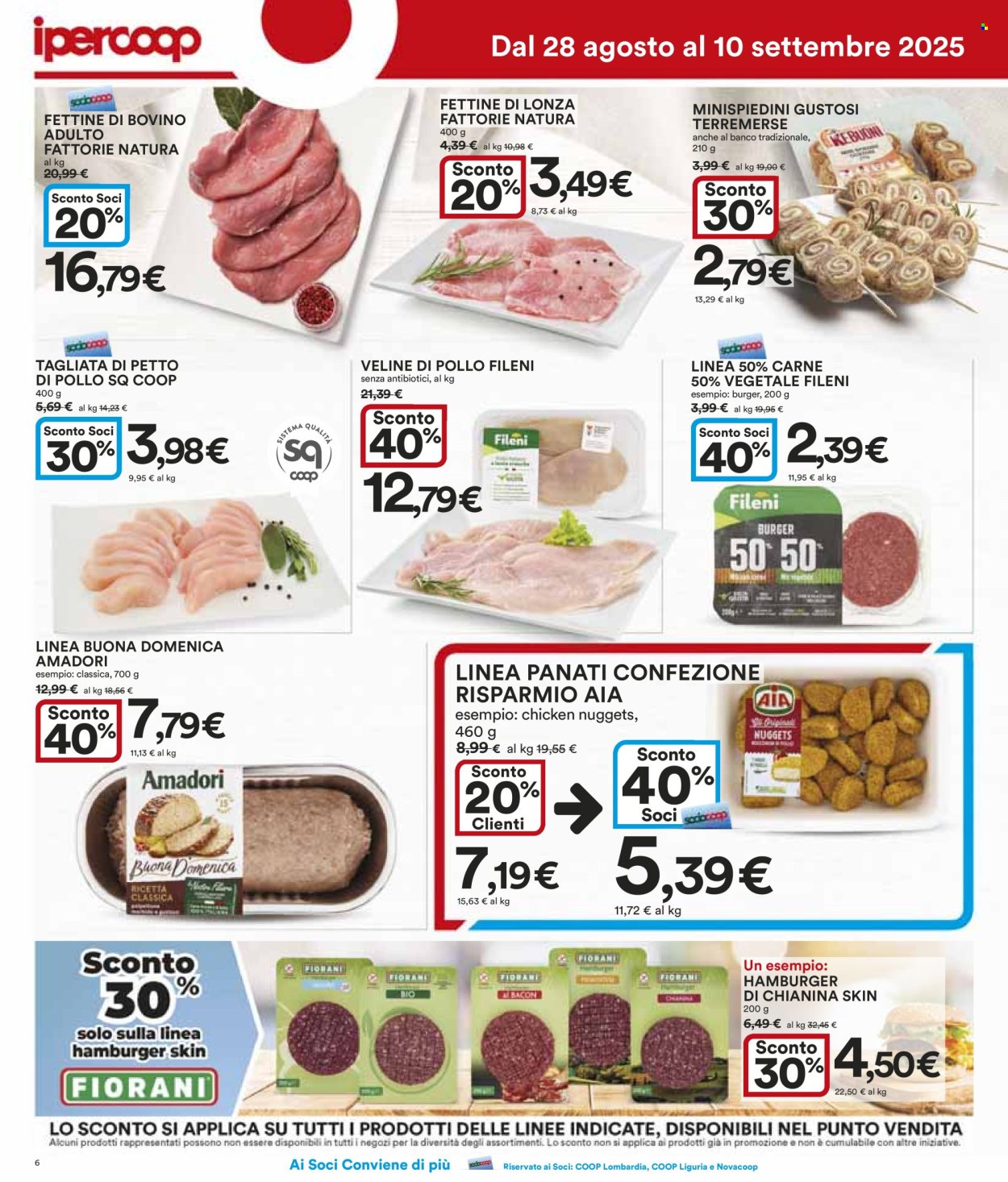 Volantino Coop - 28/8/2025 - 10/9/2025. Pagina 6