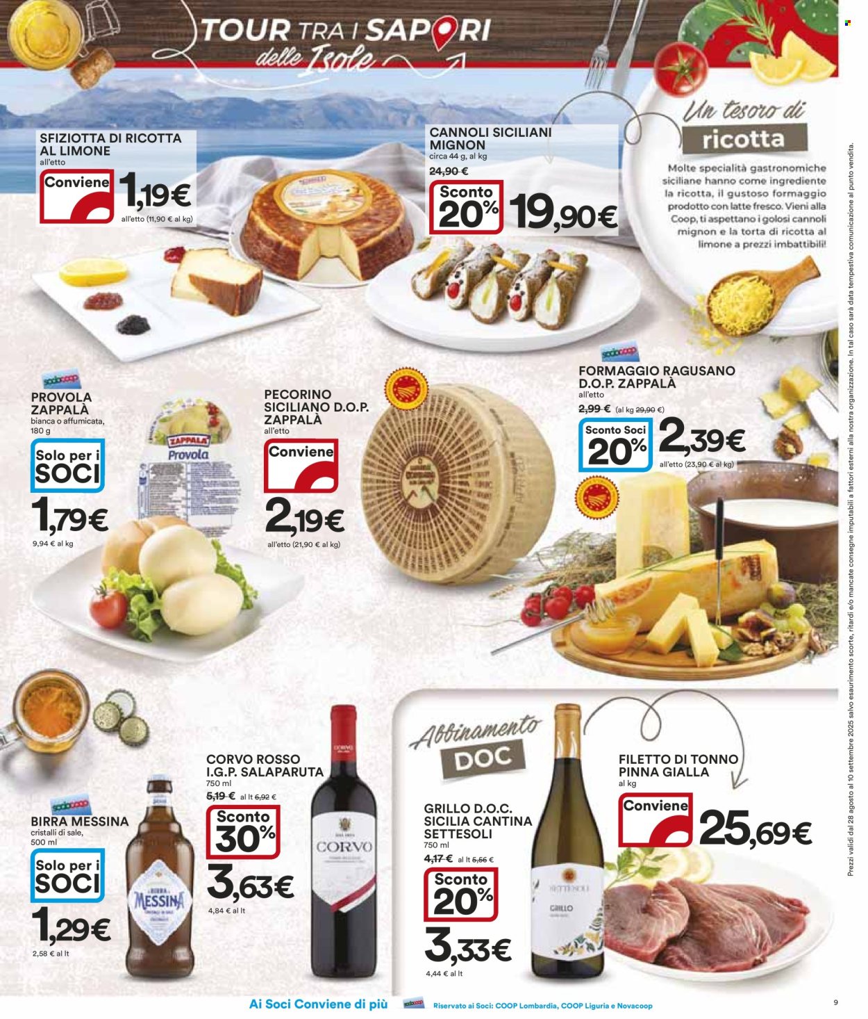 Volantino Coop - 28/8/2025 - 10/9/2025. Pagina 9