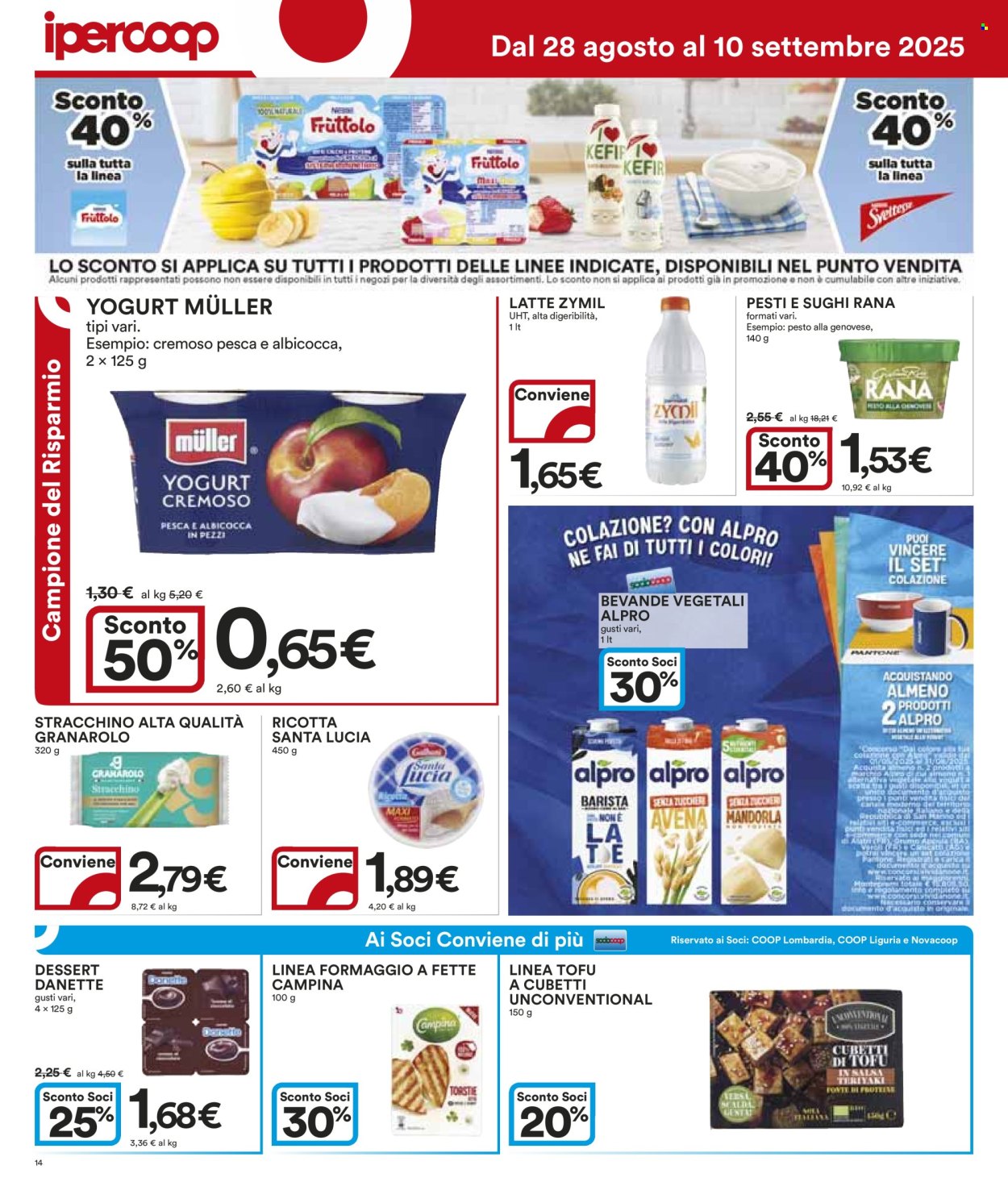 Volantino Coop - 28/8/2025 - 10/9/2025. Pagina 14
