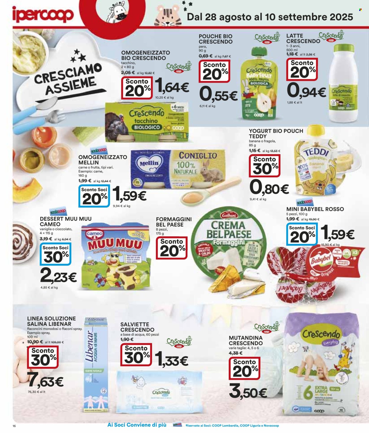 Volantino Coop - 28/8/2025 - 10/9/2025. Pagina 16