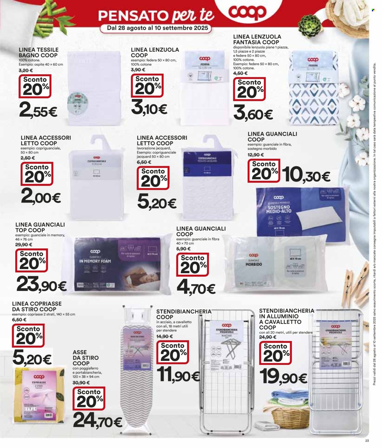 Volantino Coop - 28/8/2025 - 10/9/2025. Pagina 23