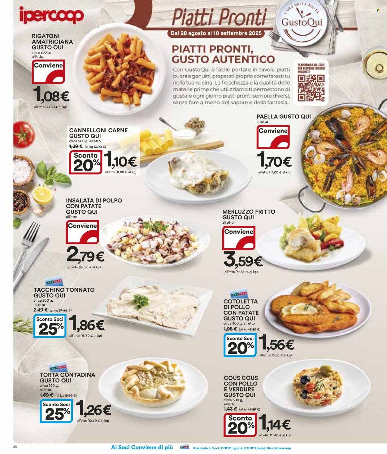 Volantino Coop - 28/8/2025 - 10/9/2025. Pagina 20