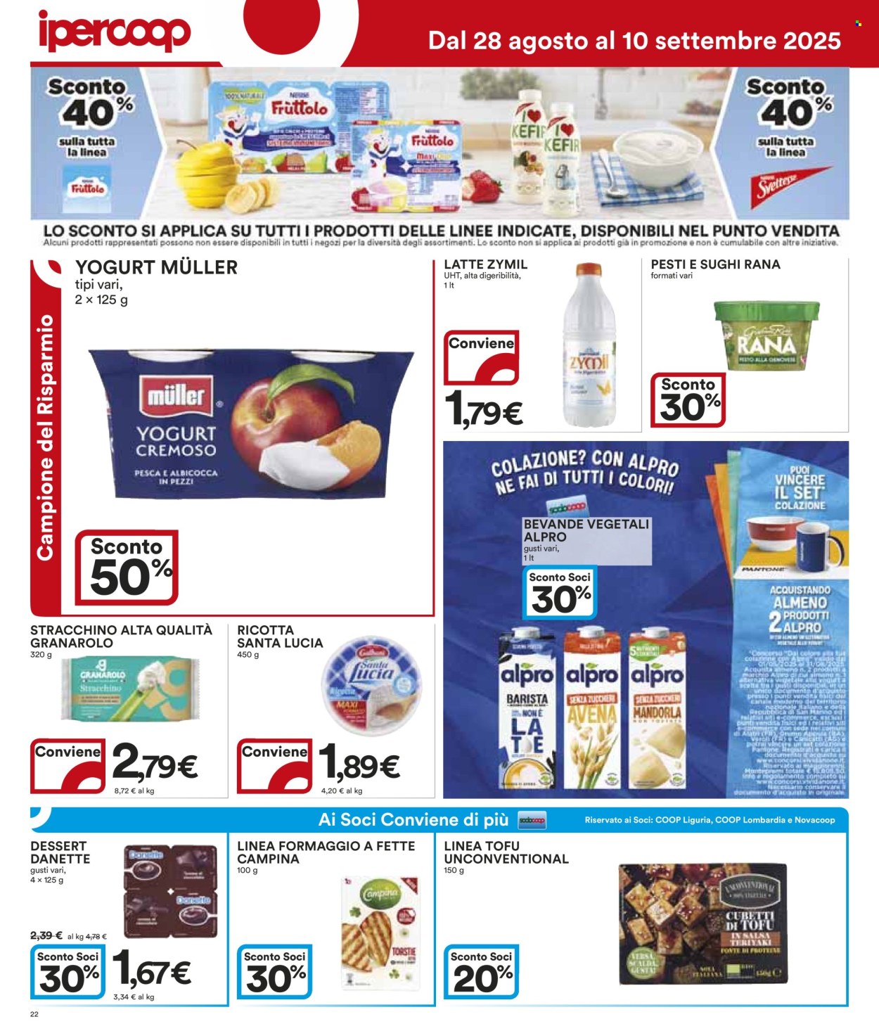 Volantino Coop - 28/8/2025 - 10/9/2025. Pagina 22