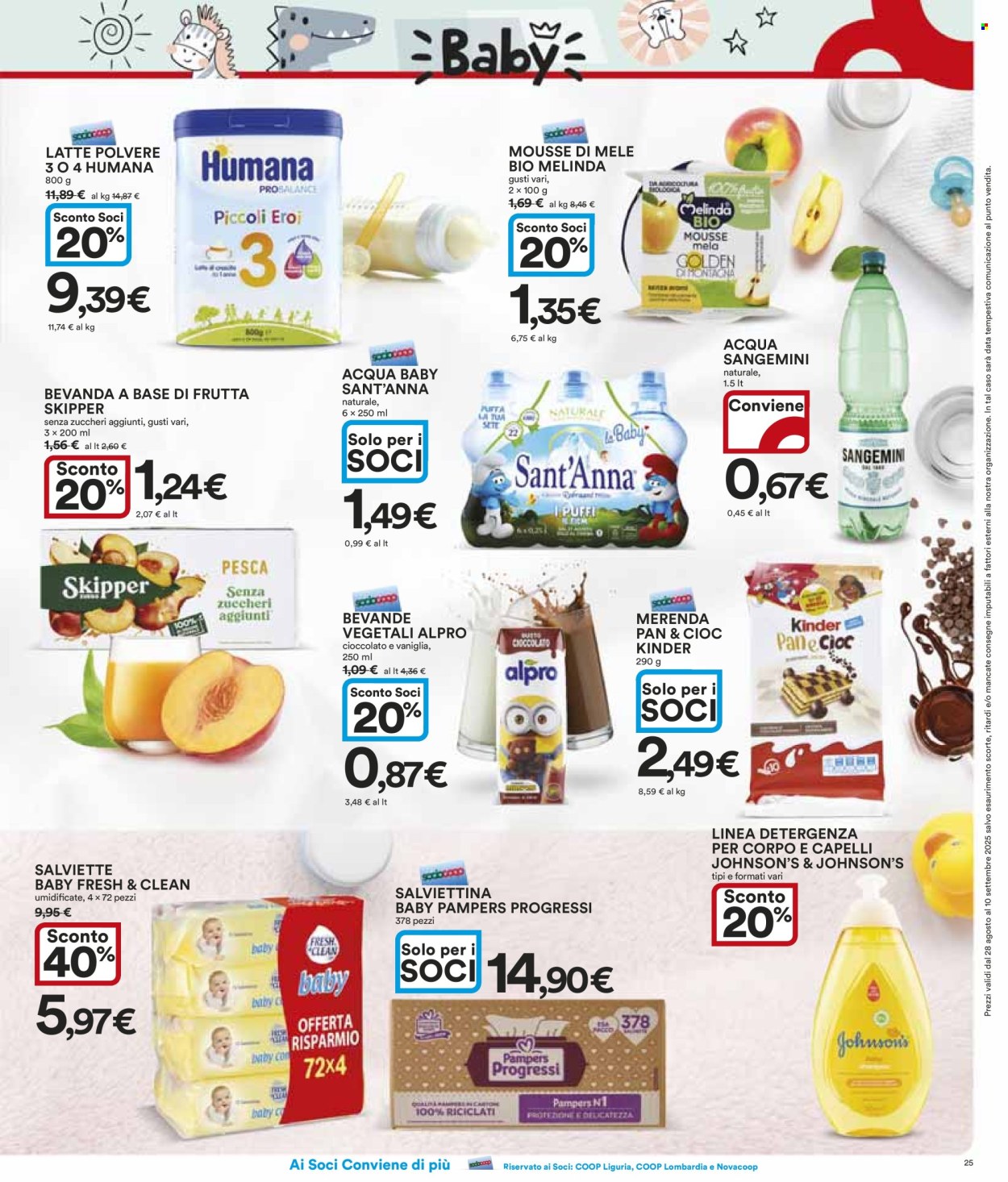 Volantino Coop - 28/8/2025 - 10/9/2025. Pagina 25