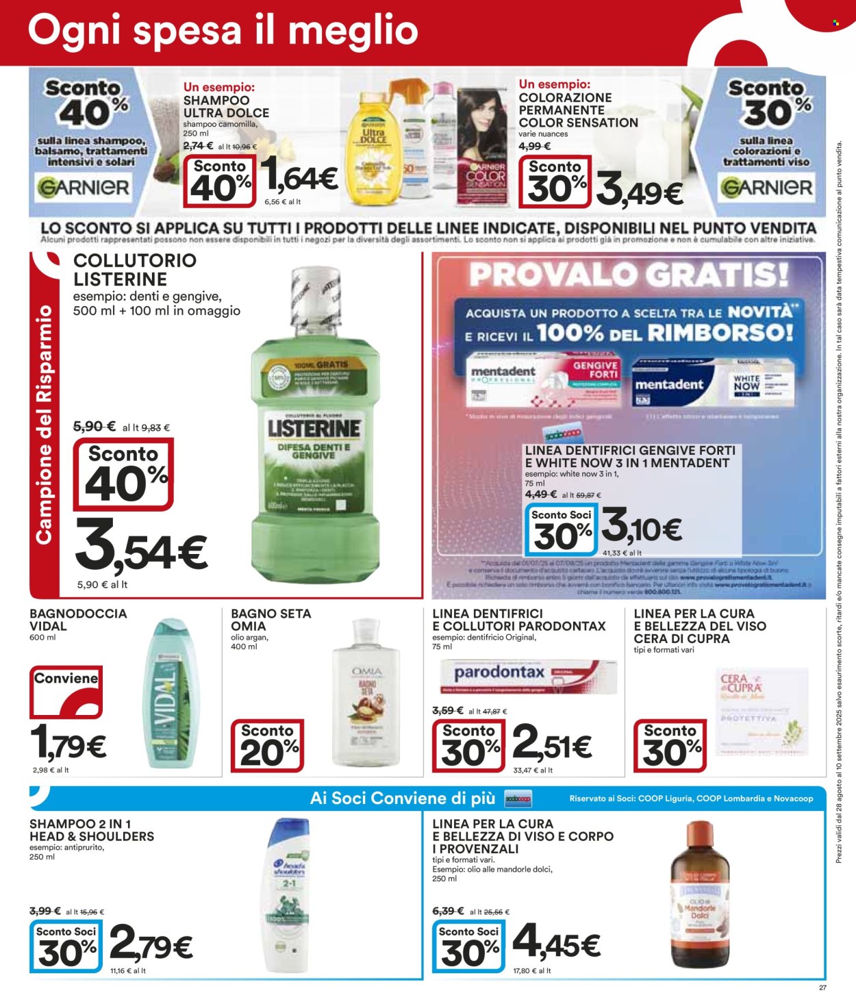 Volantino Coop - 28/8/2025 - 10/9/2025. Pagina 27