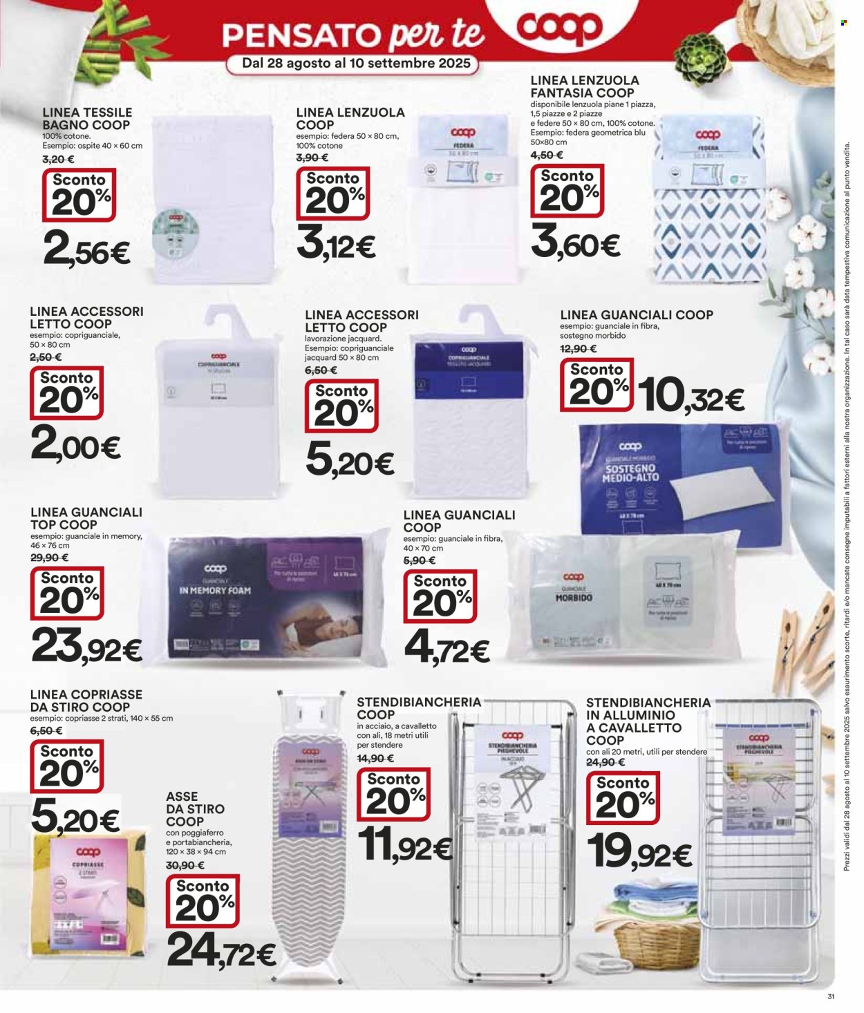 Volantino Coop - 28/8/2025 - 10/9/2025. Pagina 31