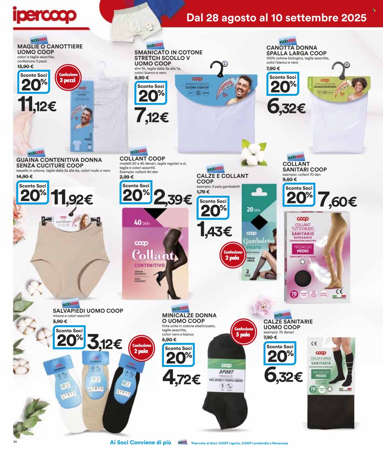 Volantino Coop - 28/8/2025 - 10/9/2025. Pagina 34