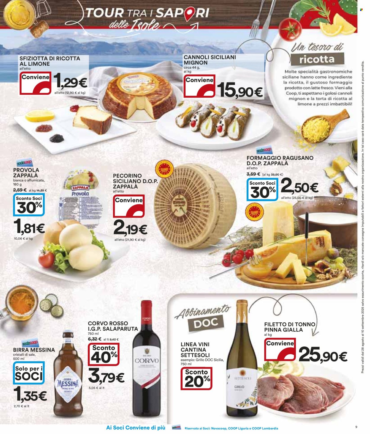Volantino Coop - 28/8/2025 - 10/9/2025. Pagina 9