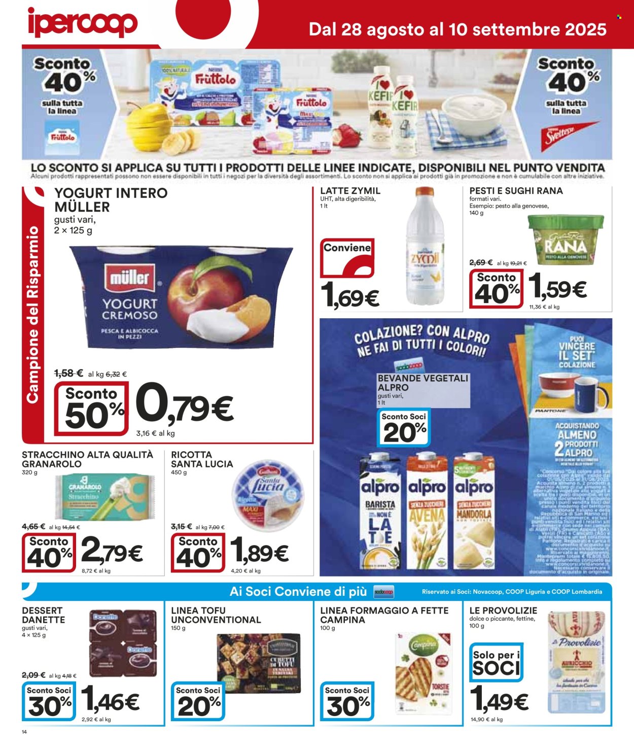 Volantino Coop - 28/8/2025 - 10/9/2025. Pagina 14