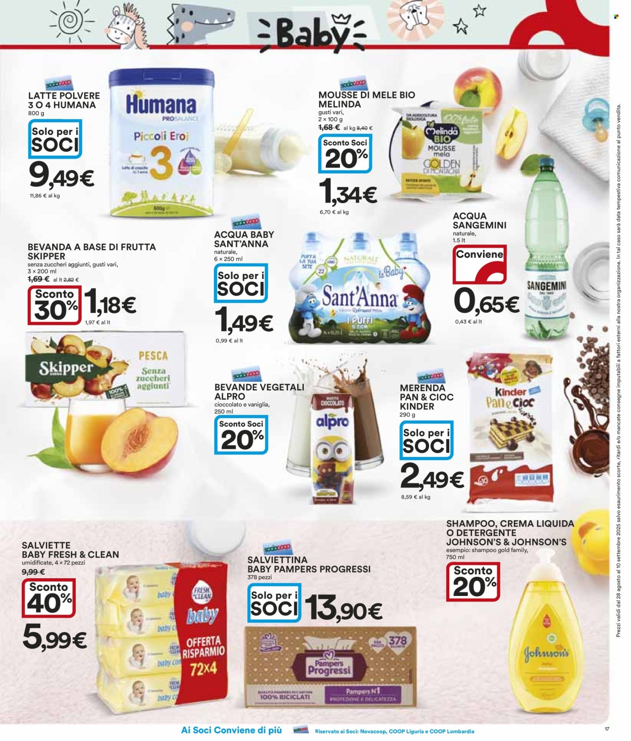 Volantino Coop - 28/8/2025 - 10/9/2025. Pagina 17