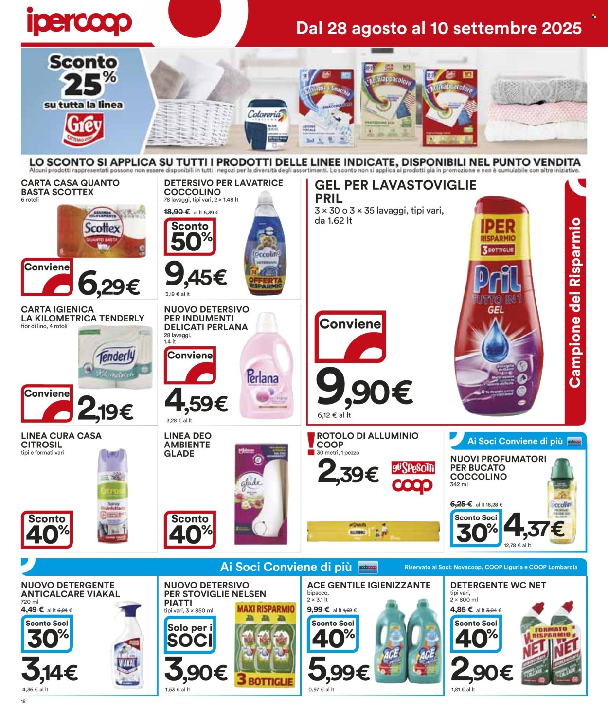 Volantino Coop - 28/8/2025 - 10/9/2025. Pagina 18