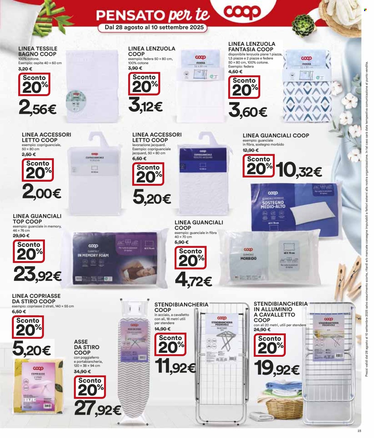 Volantino Coop - 28/8/2025 - 10/9/2025. Pagina 23