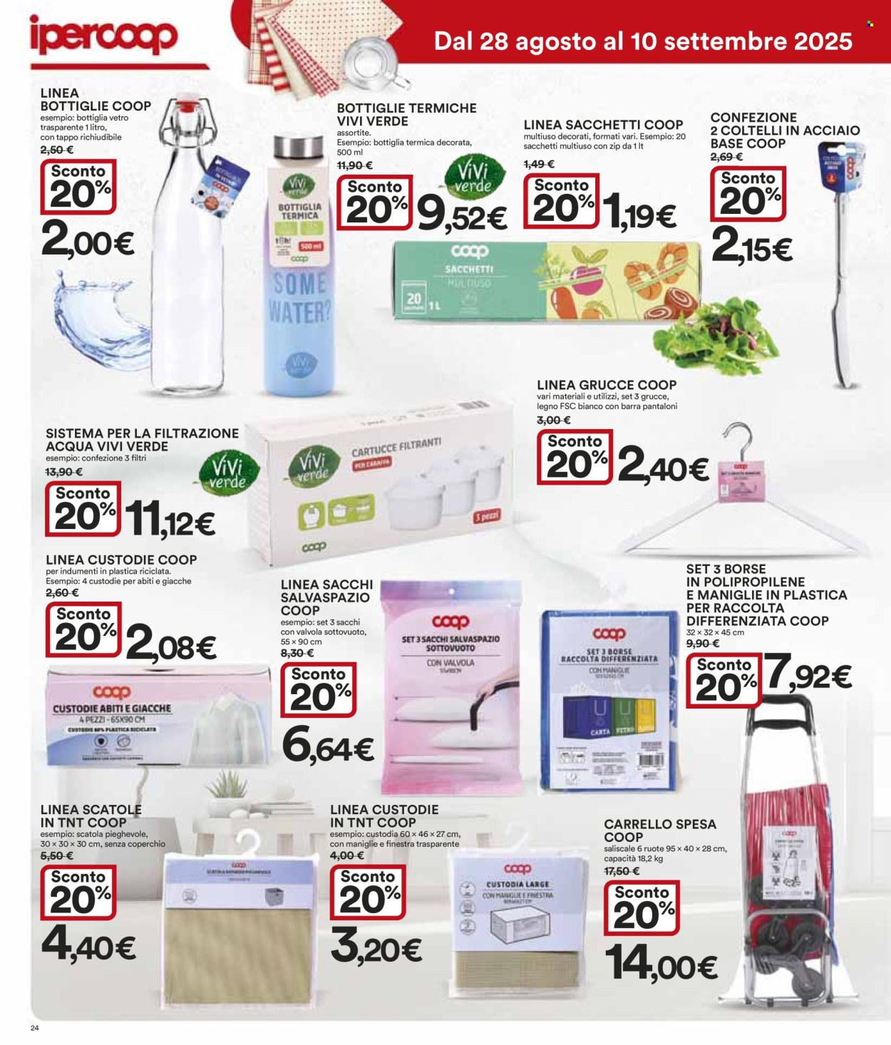 Volantino Coop - 28/8/2025 - 10/9/2025. Pagina 24