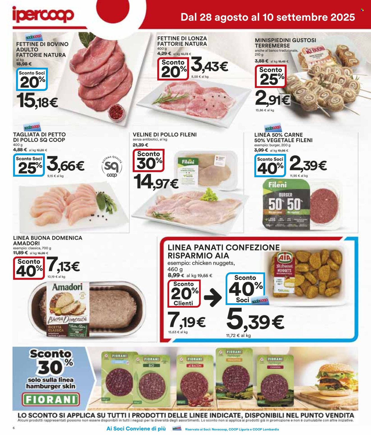 Volantino Coop - 28/8/2025 - 10/9/2025. Pagina 6