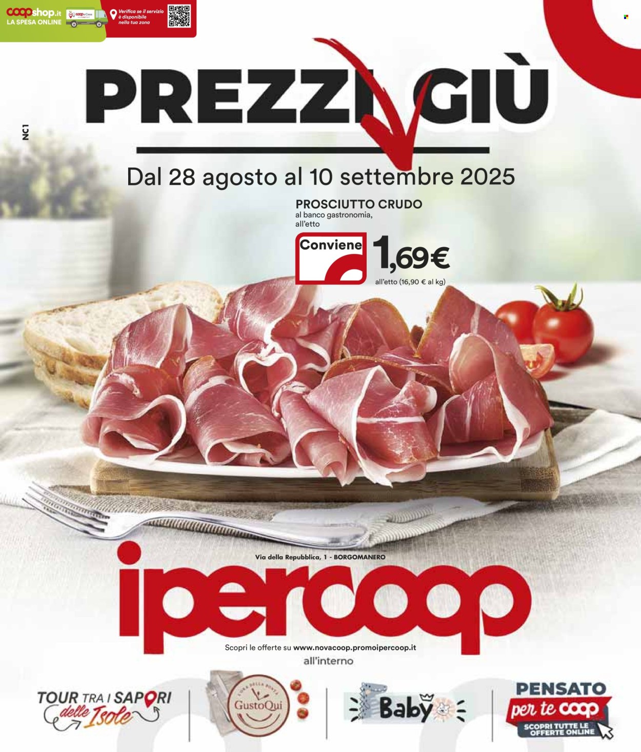 Volantino Coop - 28/8/2025 - 10/9/2025. Pagina 1