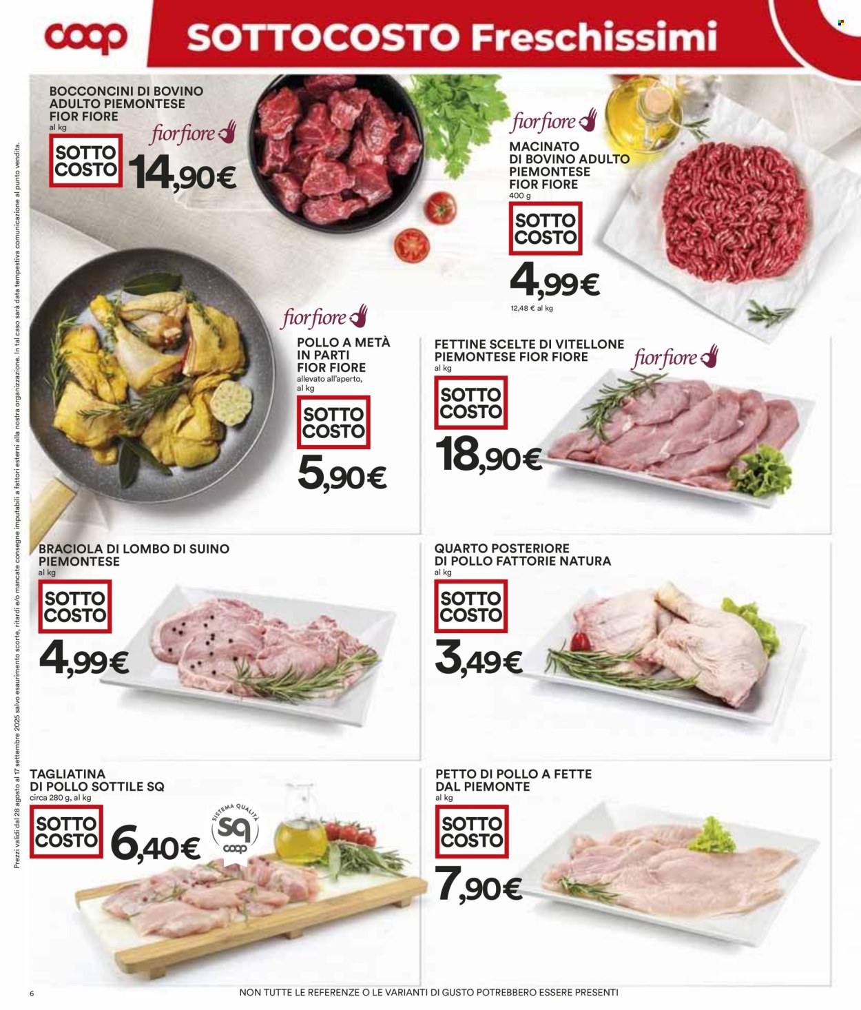 Volantino Coop - 28/8/2025 - 17/9/2025. Pagina 6