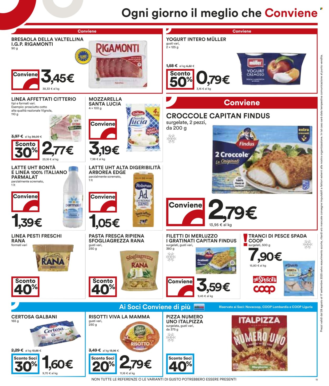 Volantino Coop - 28/8/2025 - 17/9/2025. Pagina 11