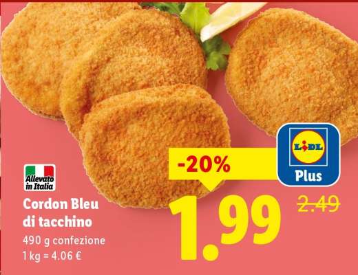Cordon Bleu di tacchino