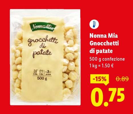 Nonna Mia Gnocchetti di patate