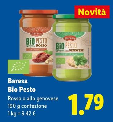 Baresa Bio Pesto