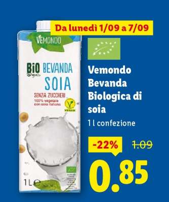 Vemondo Bevanda biologica di soia