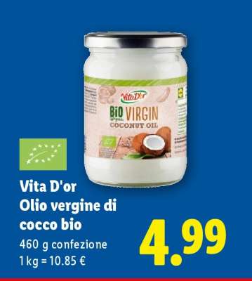 Vita D’or Olio vergine di cocco bio